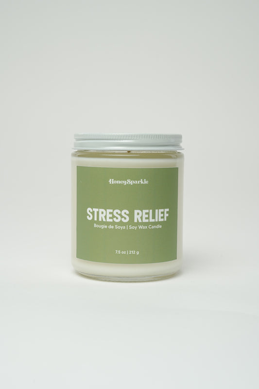 Bougie de soya - Stress Relief