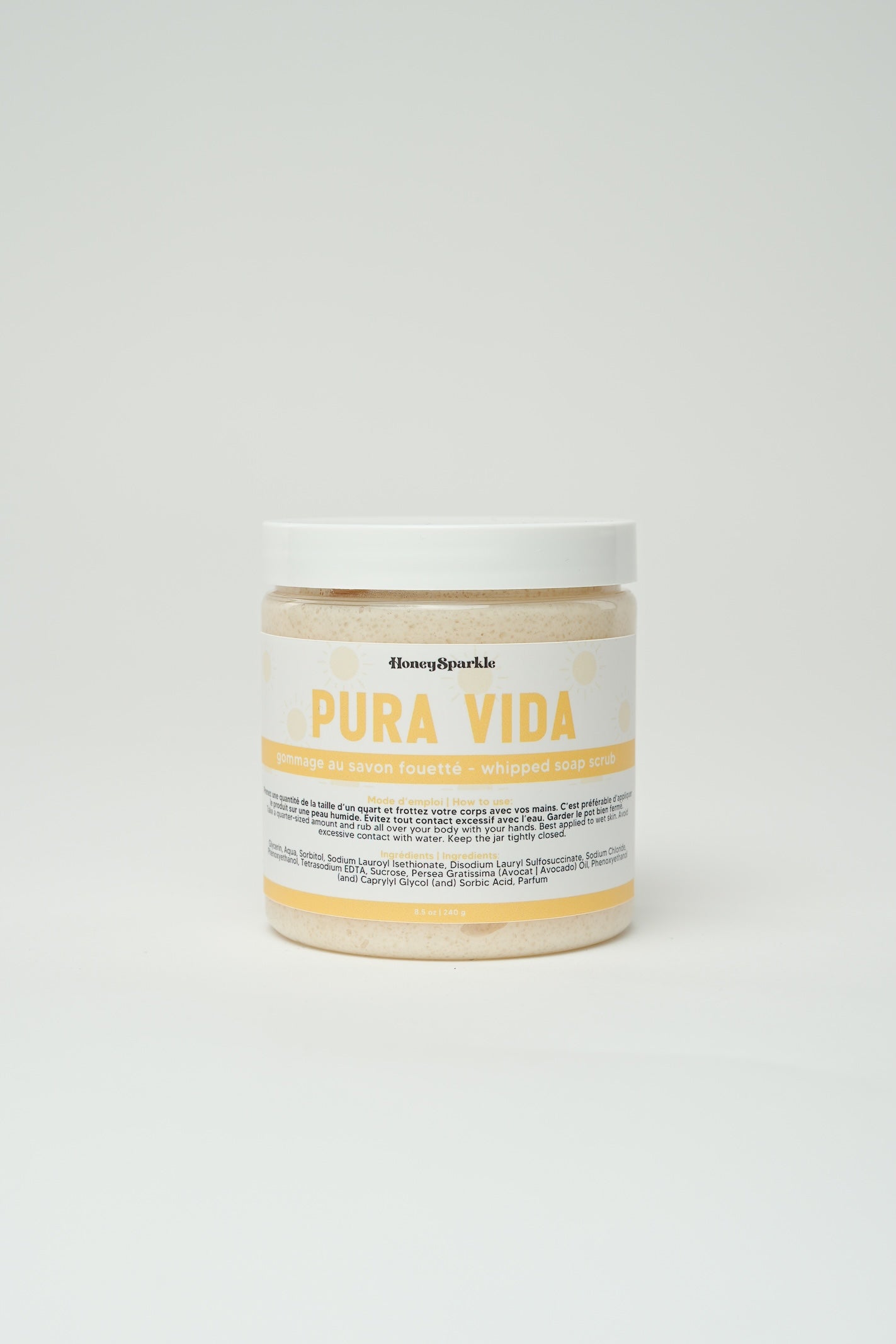 Gommages au savon fouetté