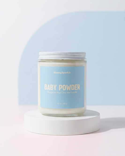 Bougie de soya - Baby Powder