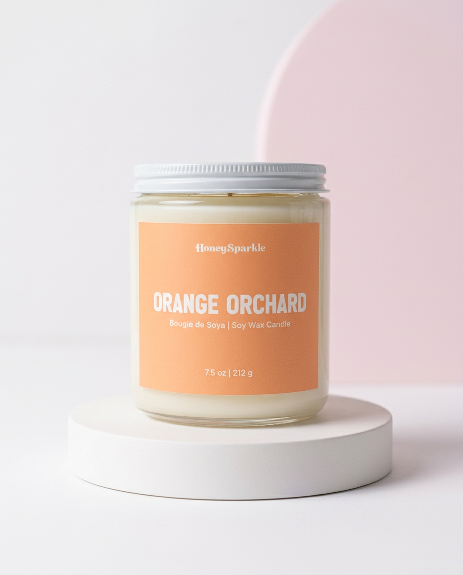 Orange Orchard Soy Candle