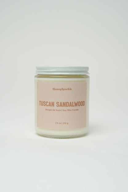 Tuscan Sandalwood Soy Candle