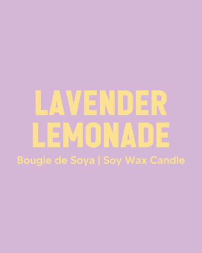Lavender Lemon Soy Candle