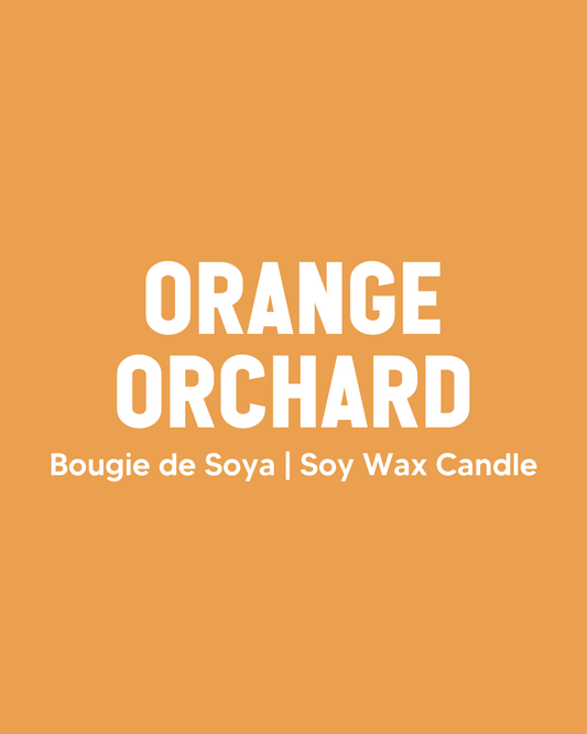Orange Orchard Soy Candle