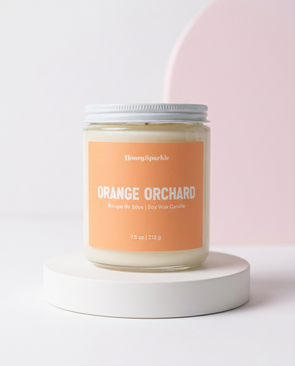 Orange Orchard Soy Candle