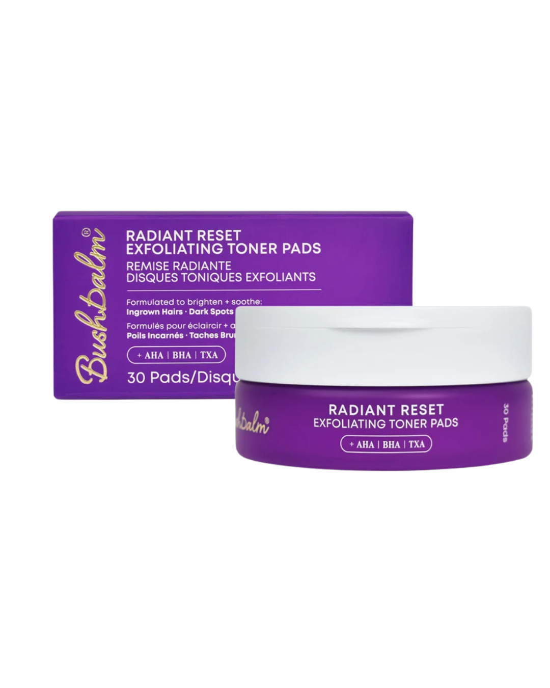 Radiant Reset Toner Pads | Dark Spot & Ingrown Hair Treatment
